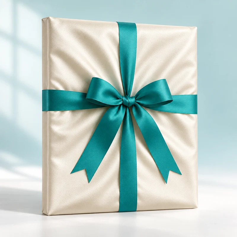 Satin-Geschenkverpackung