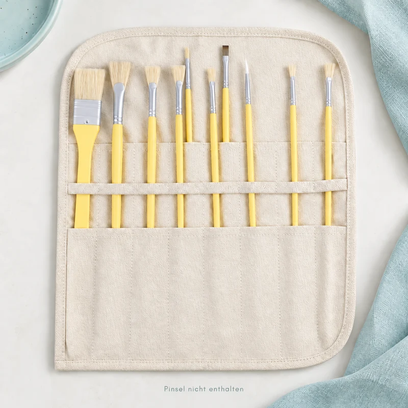 Aufrollbare Pinseltasche