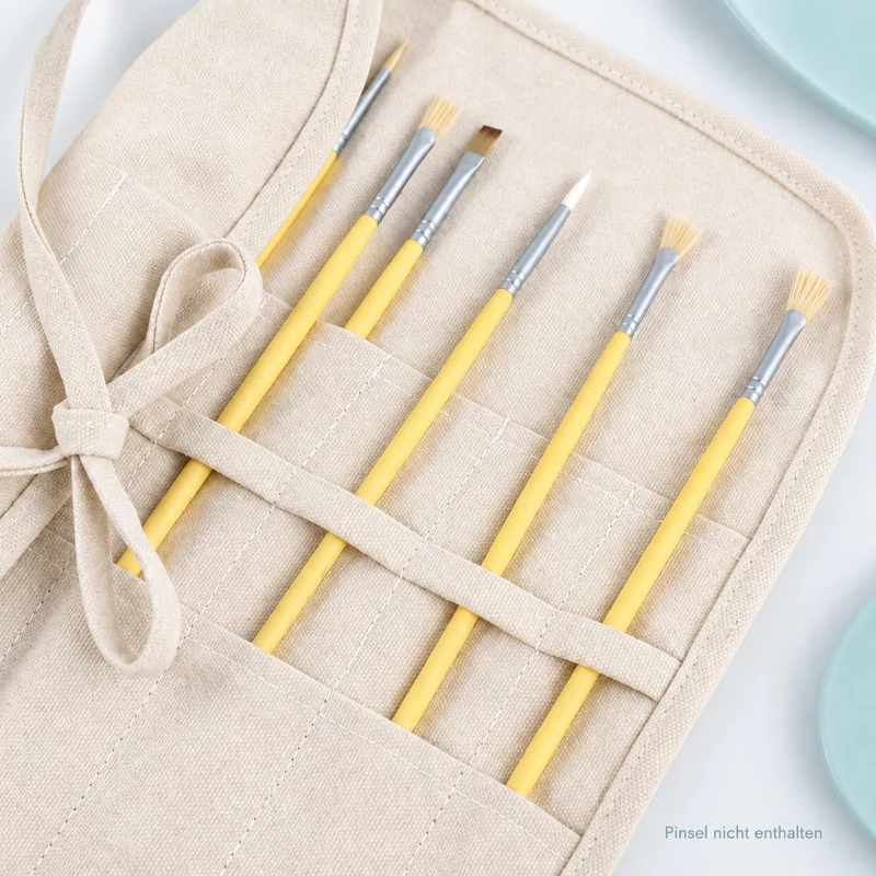 Aufrollbare Pinseltasche