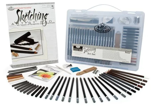 Royal & Langnickel Sketching Set, 44-Piece Set
