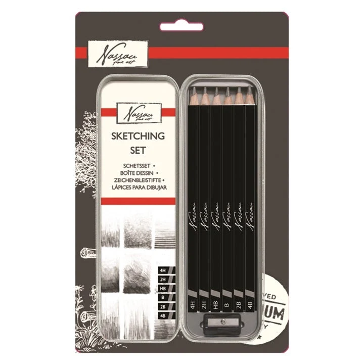 Nassau Fine Art 8-Piece Sketching Set