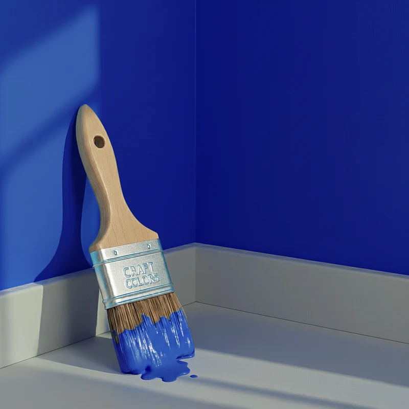 Wandfarbe Ultramarinblau No.536 Design Collection edelmatt 2,5 L