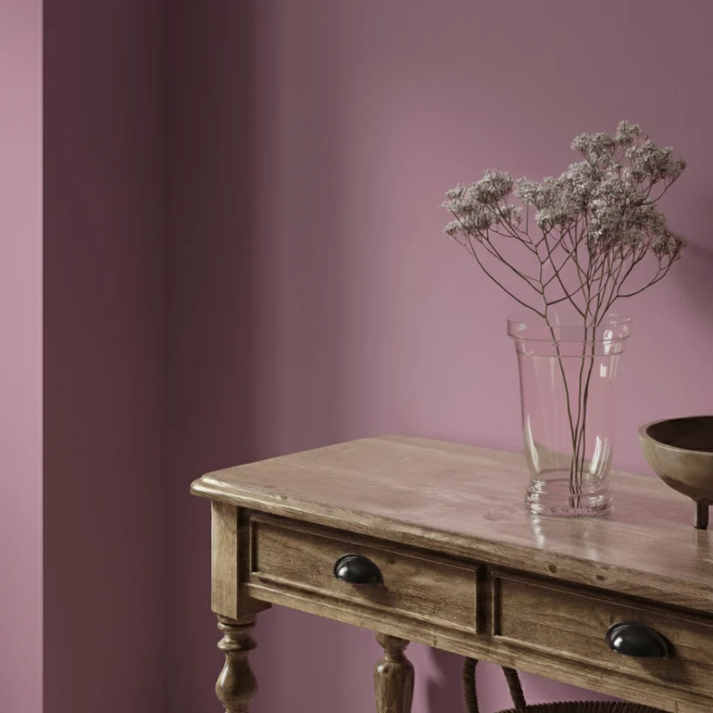 Wandfarbe Mauve Altrosa-Violett No.418.mix Individual ( 5,25 L) edelmatt