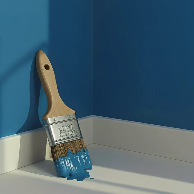 Wandfarbe Saphirblau No. 353 Design Collection edelmatt