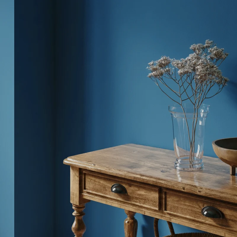 Wandfarbe Saphirblau No. 353 Design Collection edelmatt