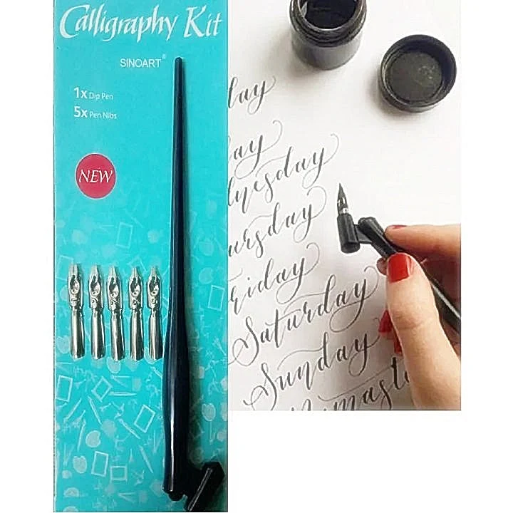 Calligraphy Set, Set of 6
