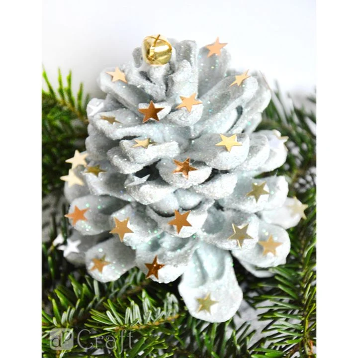 Decorative Gold Bells, Set of 30