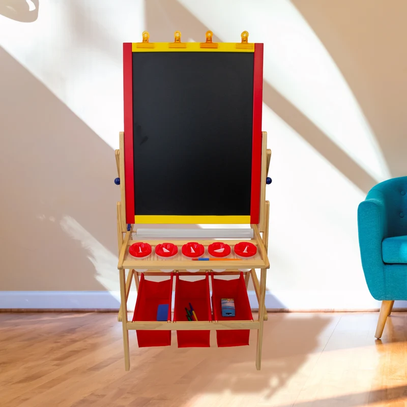 Create - Kids Double Sided Flip Easel with Accessories