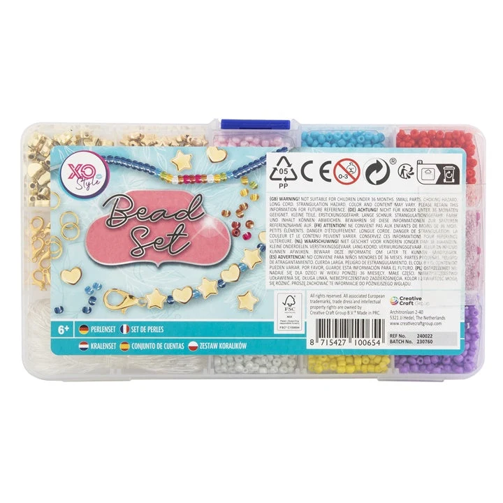 Set of Beads and Jewelry-Making Accessories