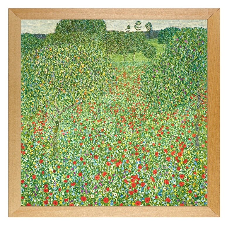 Gustav Klimt: Blühender Mohn