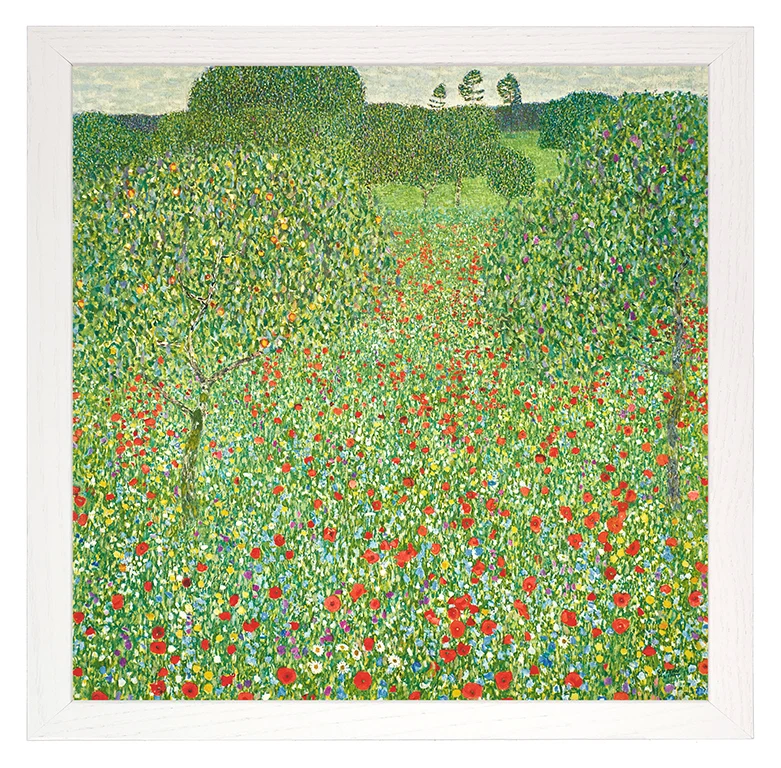 Gustav Klimt: Blühender Mohn