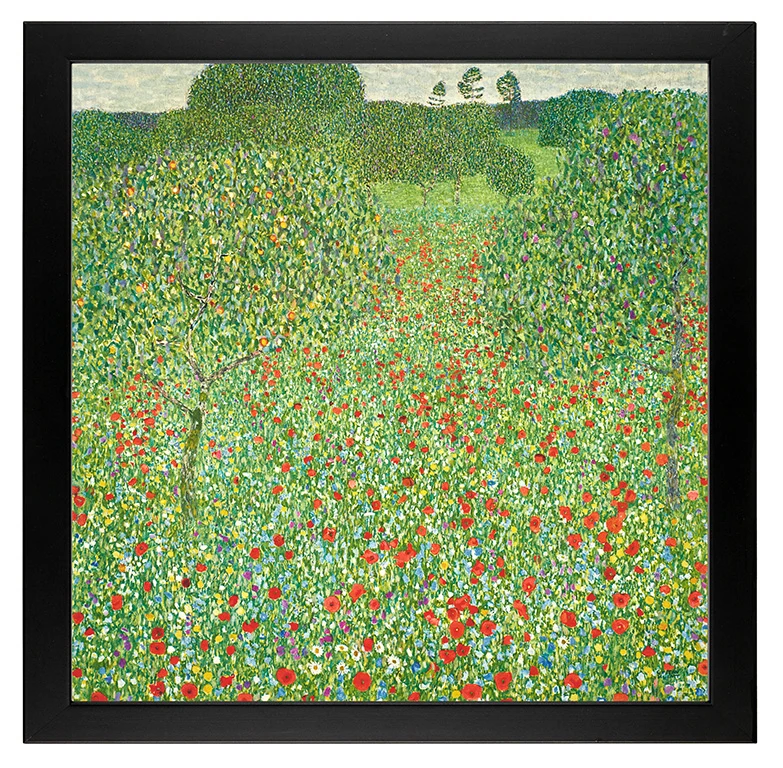 Gustav Klimt: Blühender Mohn