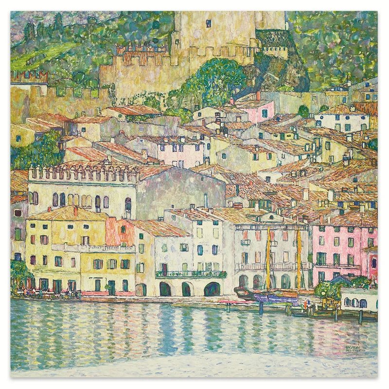 Gustav Klimt: Malcesine am Gardasee