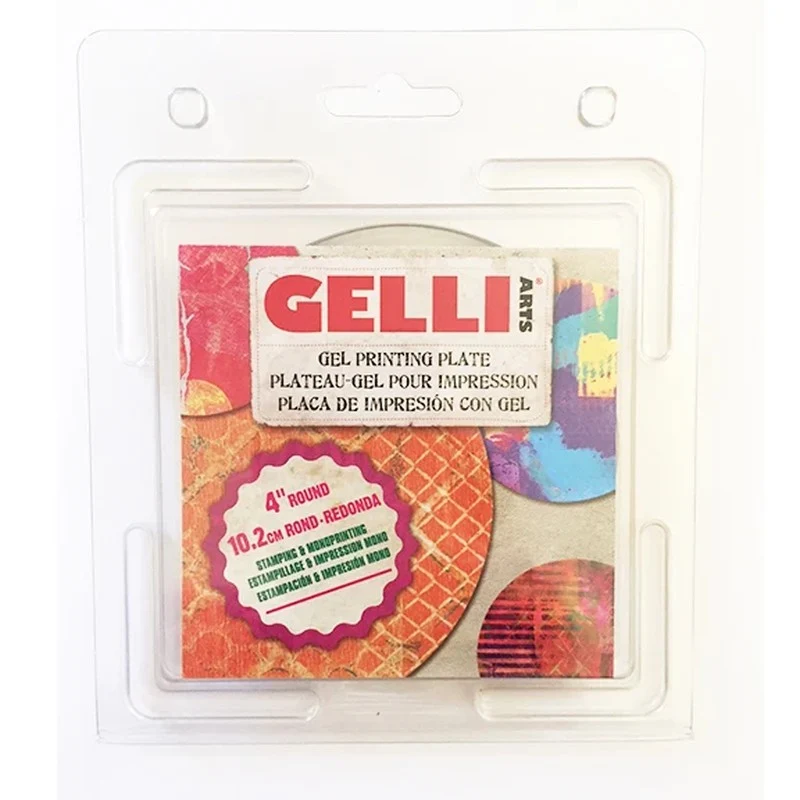 Gelli Arts - Gel Printing Plate 4" Round