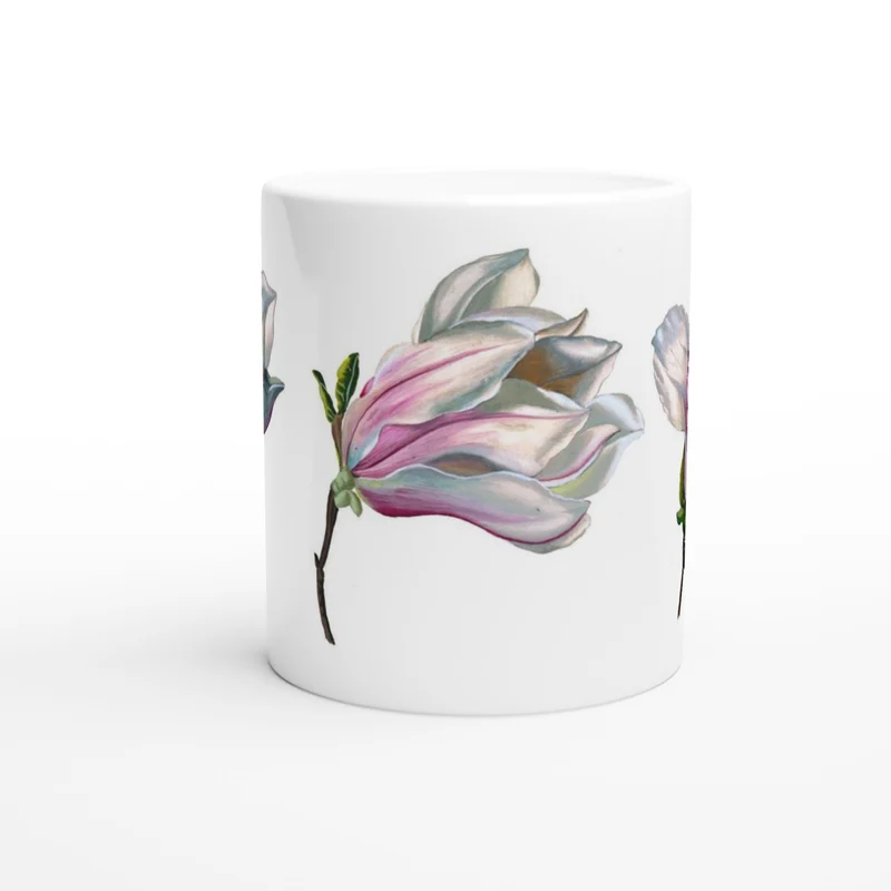 Keramiktasse Magnolia