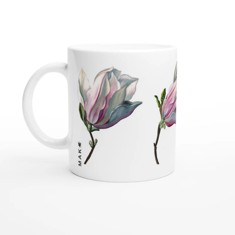 Keramiktasse Magnolia