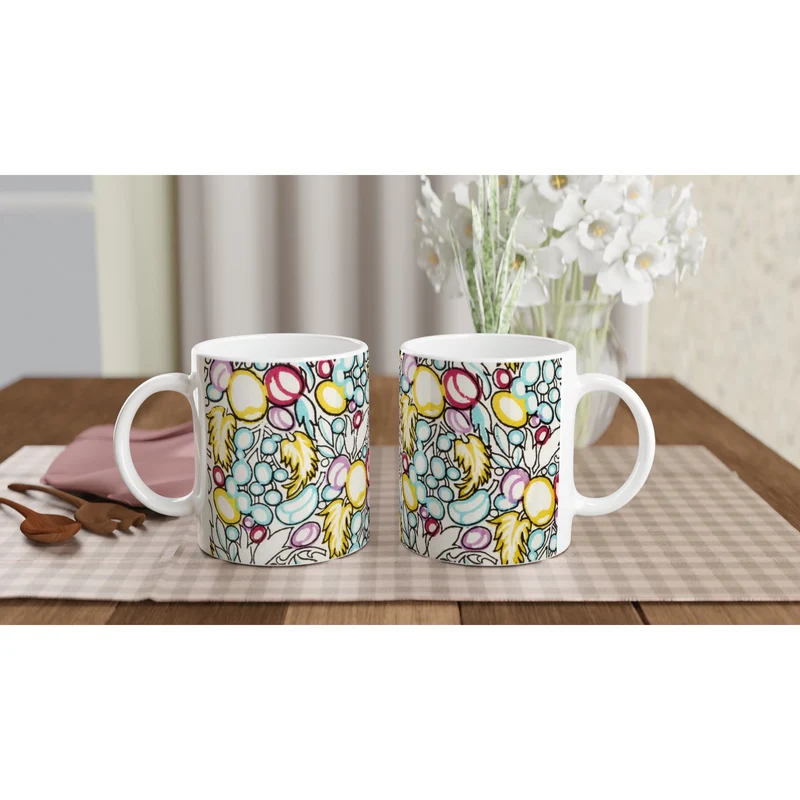 Keramiktasse Apfel