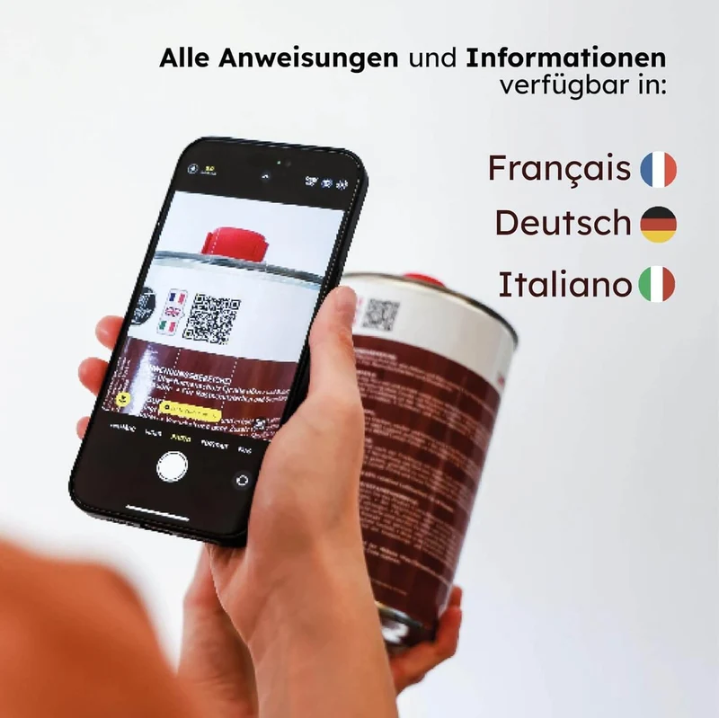 Fliesenlack 2in1 – Grundierung & Lack in einem, Weiß Seidenglänzend