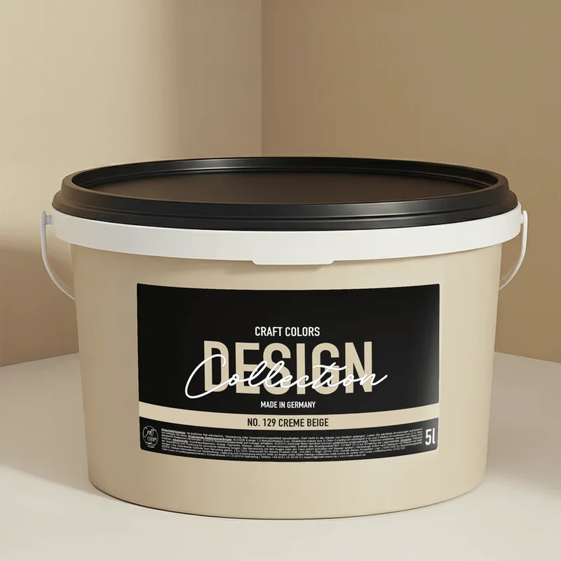 Wandfarbe Beige No. 129 Design Collection edelmatt