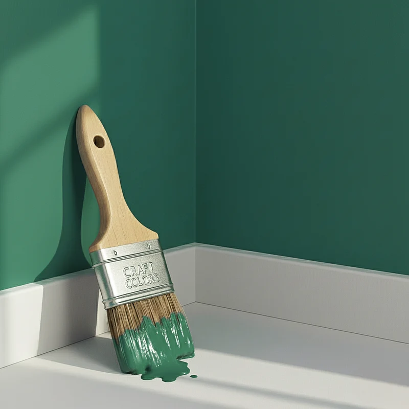 Wandfarbe Jadegrün No. 688 Design Collection edelmatt
