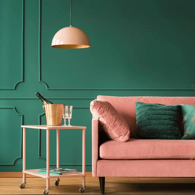 Wandfarbe Jadegrün No. 688 Design Collection edelmatt