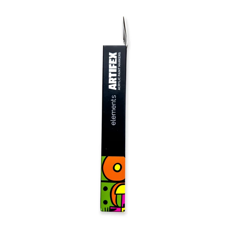 Elements - Artifex Acrylic Paint Markers 4x 2-3mm Fluorescent Set