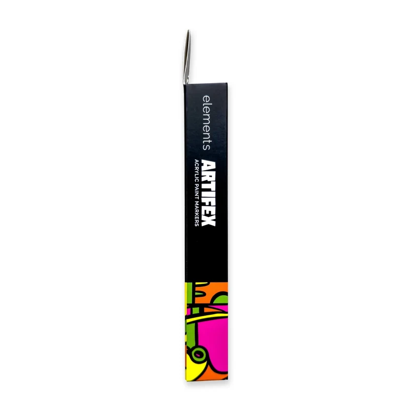 Elements - Artifex Acrylic Paint Markers 4x 2-3mm Fluorescent Set