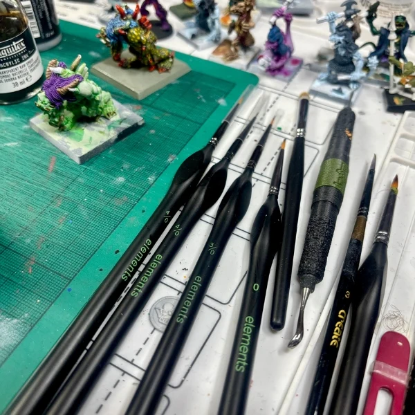 Elements - Miniature Painting Brush 6x Set