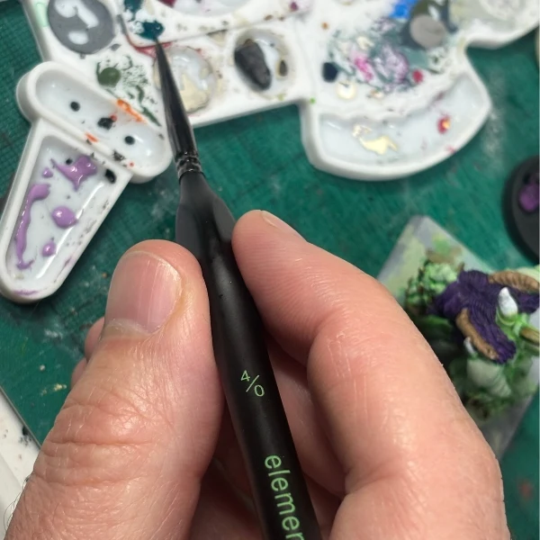 Elements - Miniature Painting Brush 6x Set