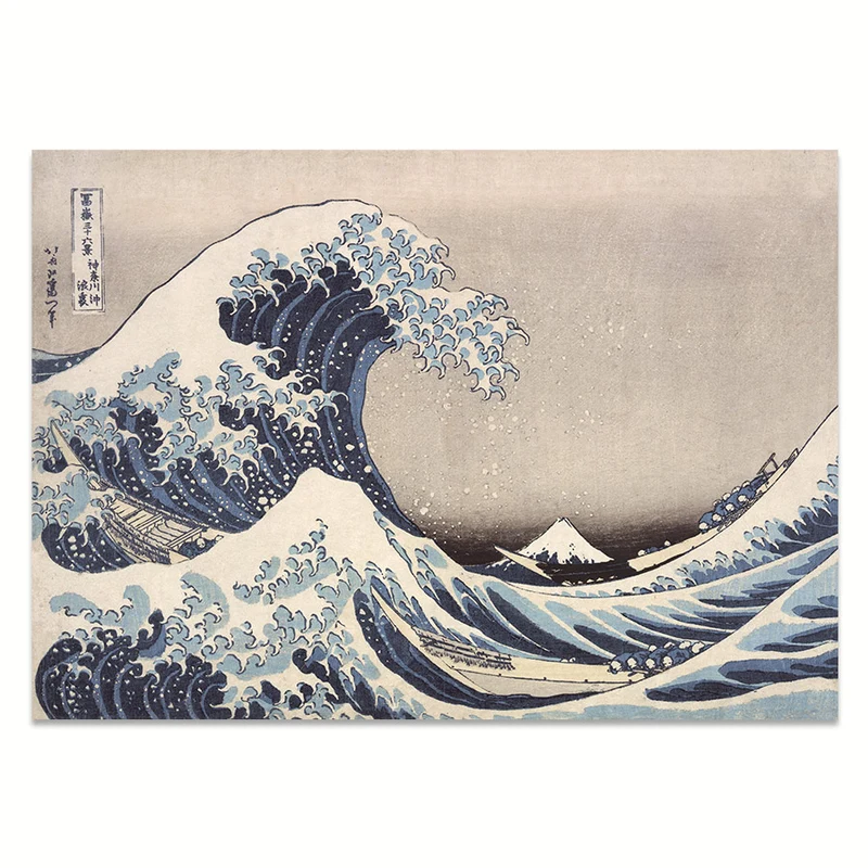 Kunstdruck: Die Welle bei Kanagawa