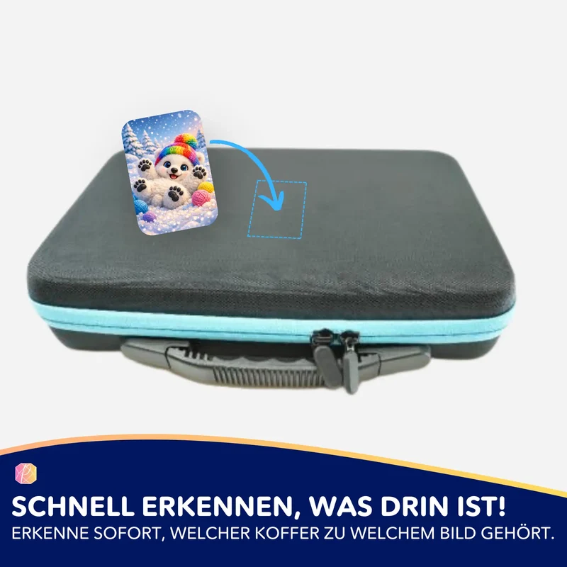 Aufkleber 5er-Set - Winterfreude