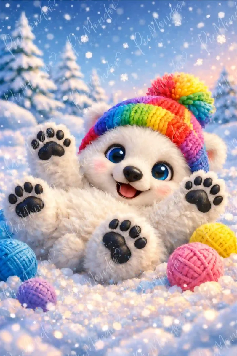 Diamond Painting - Winterfreude