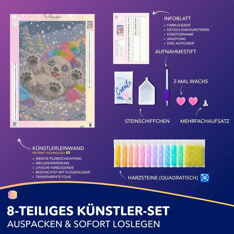 Diamond Painting - Winterfreude