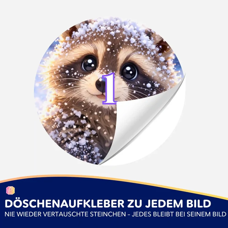 Döschenaufkleber - Nivali