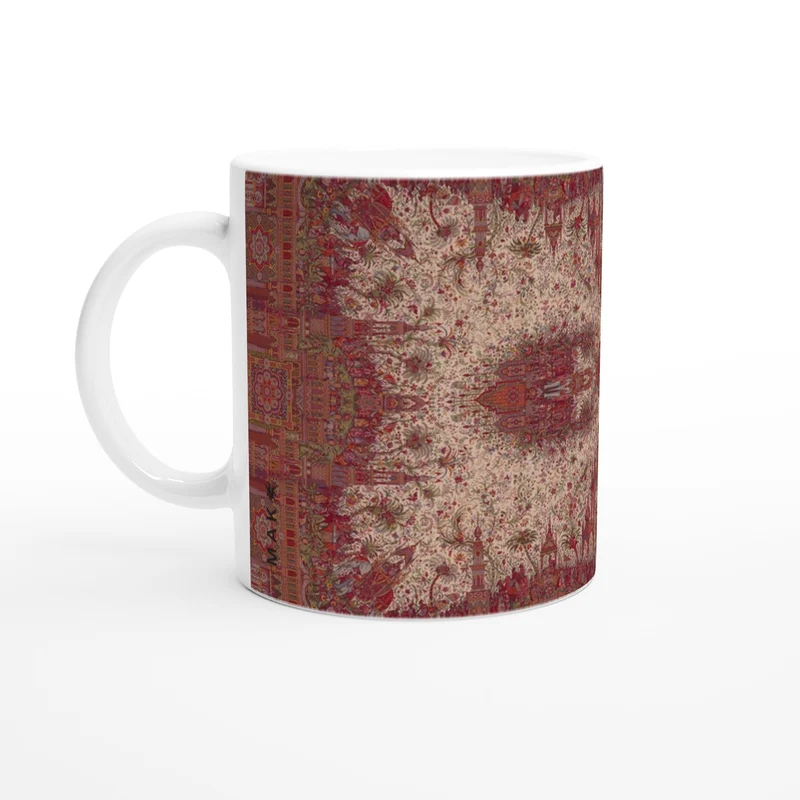 Keramiktasse Kaschmirshawl