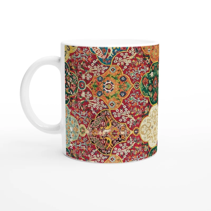 Keramiktasse Herat Teppich