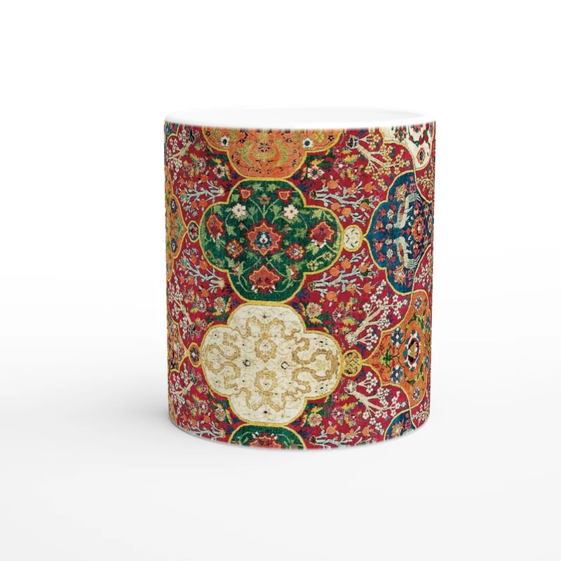 Keramiktasse Herat Teppich