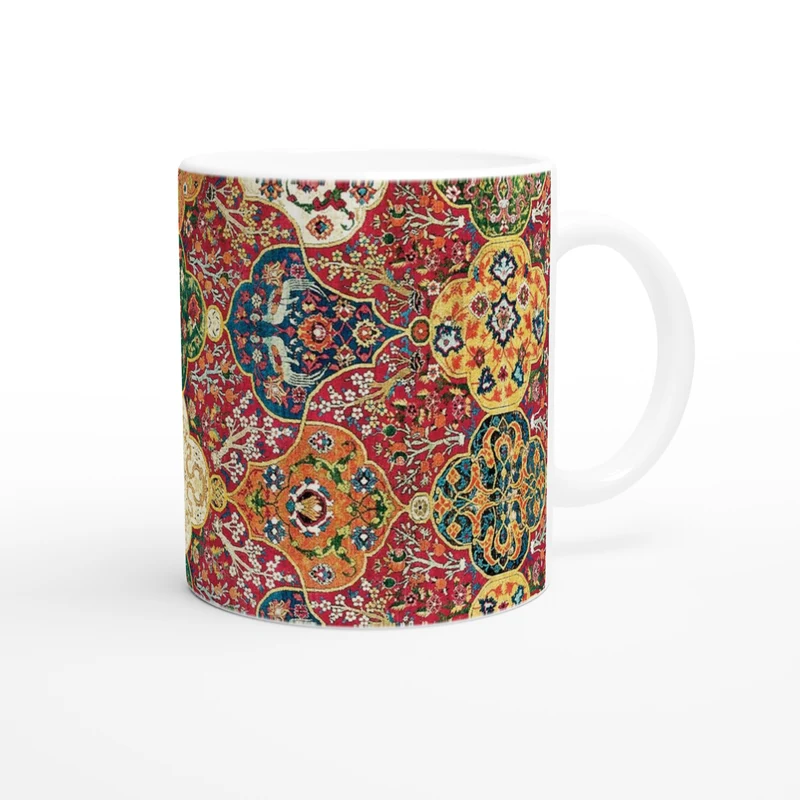Keramiktasse Herat Teppich