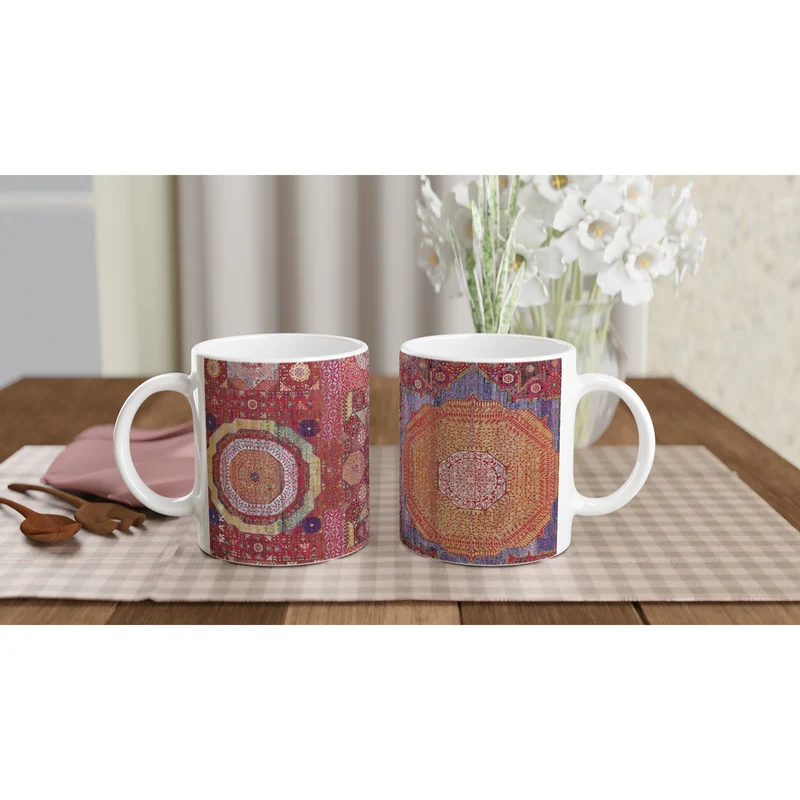 Keramiktasse Mamluken-Teppich