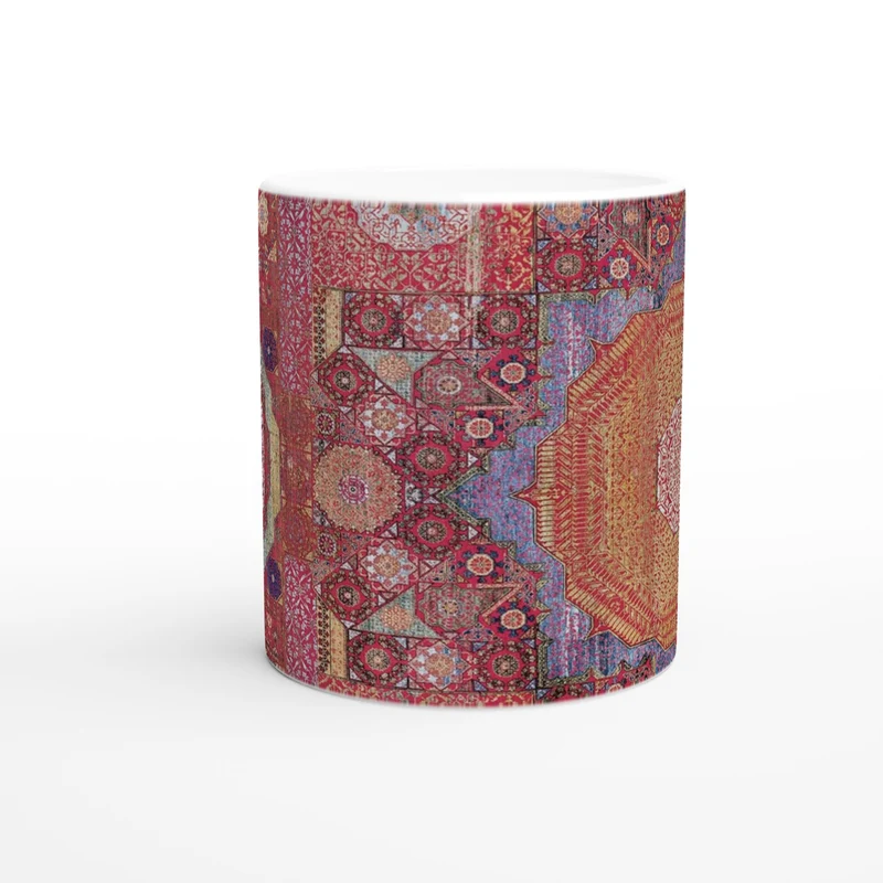 Keramiktasse Mamluken-Teppich