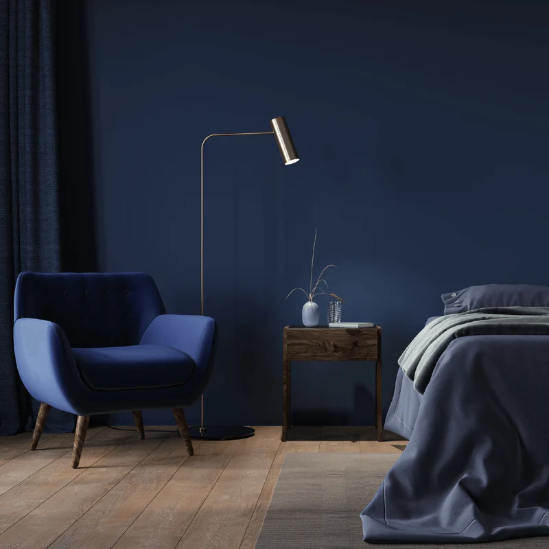 Wandfarbe Kobaltblau No. 590 Design Collection edelmatt