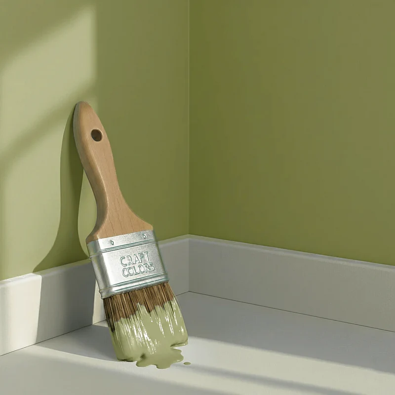 Wandfarbe Matcha Pistazie No. 681 Design Collection edelmatt