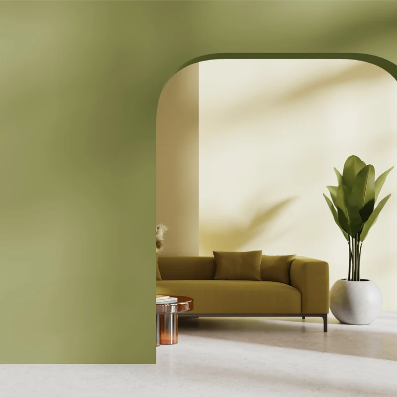 Wandfarbe Matcha Pistazie No. 681 Design Collection edelmatt