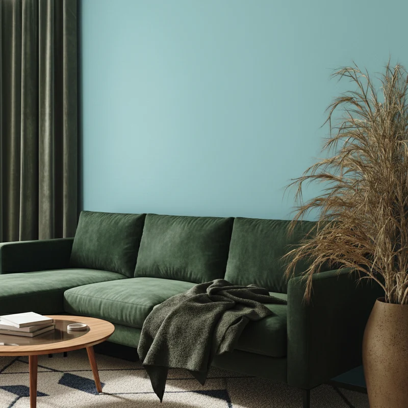 Wandfarbe Babyblau Prinzenblau No. 502 Design Collection edelmatt