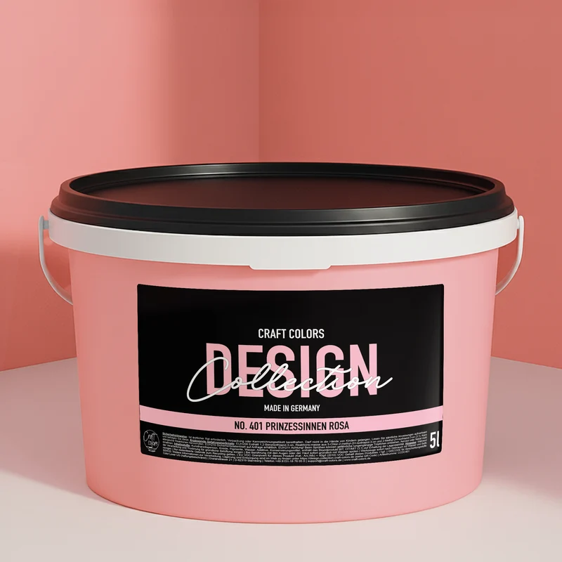 Wandfarbe Prinzessinnen Rosa No. 401 Design Collection edelmatt