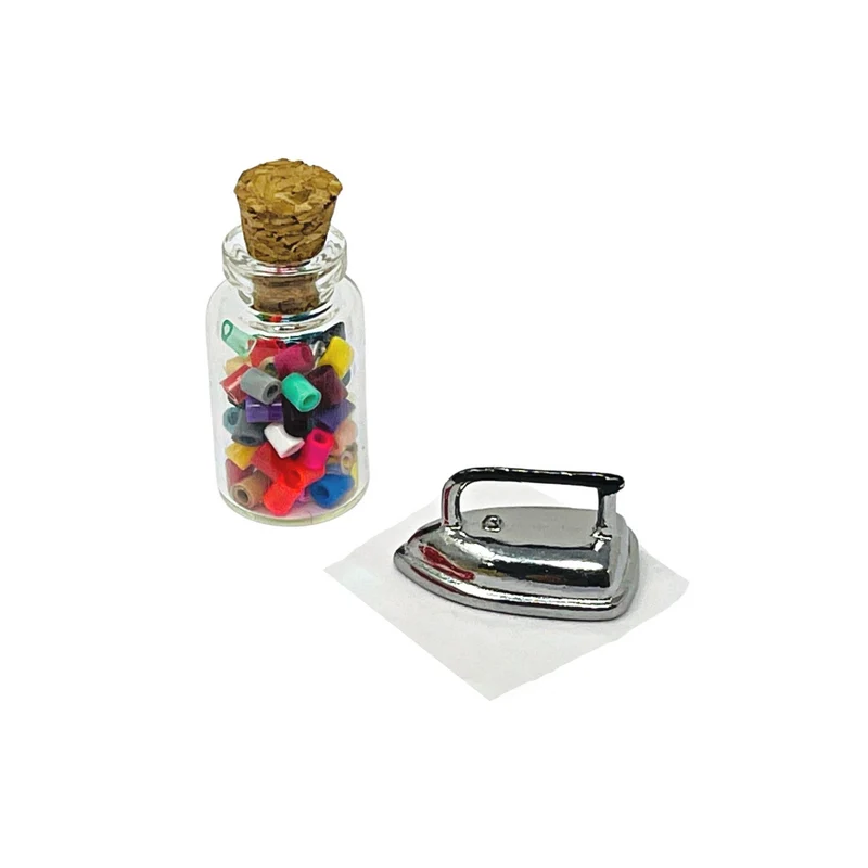 Bügelperlen Set mit Bügeleisen