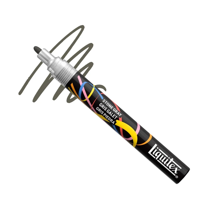 Liquitex - Acrylic Paint Marker 2mm - Stone Grey