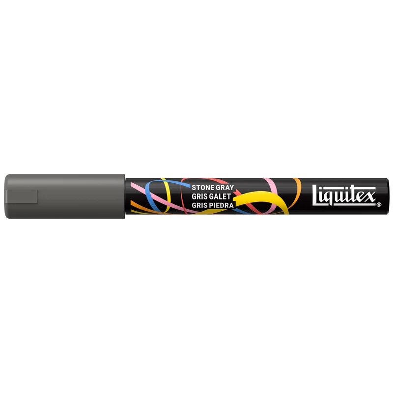 Liquitex - Acrylic Paint Marker 2mm - Stone Grey