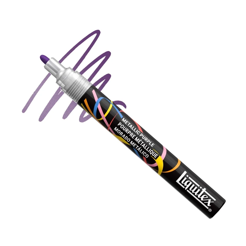 Liquitex - Acrylic Paint Marker 2mm - Metallic Purple