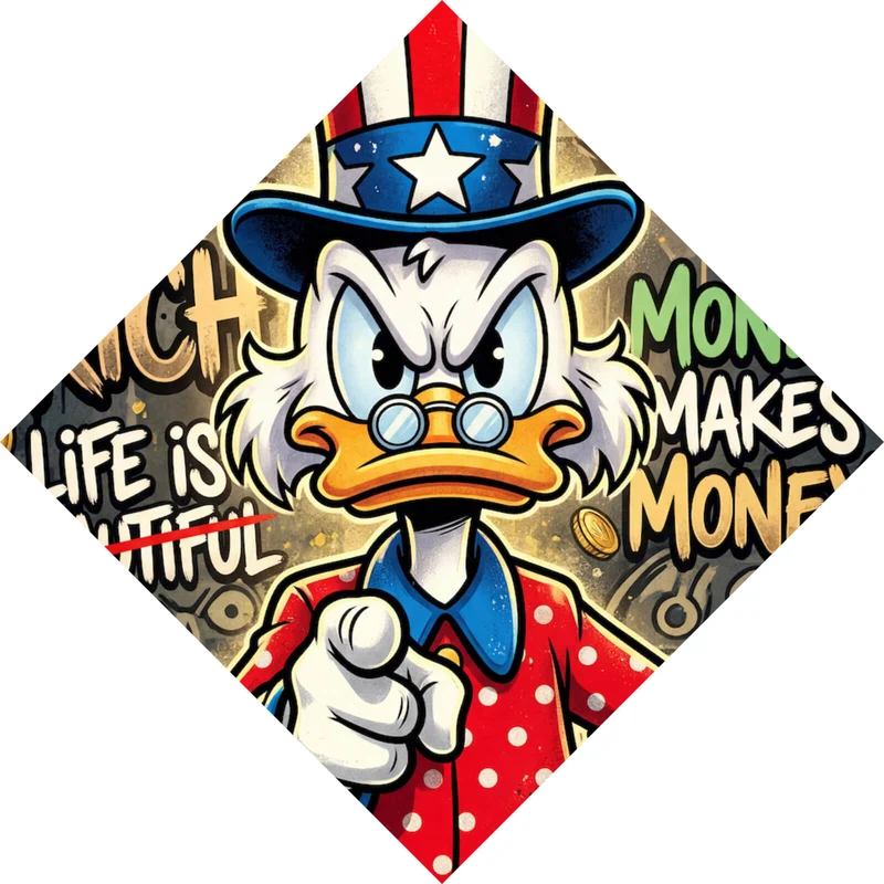 Poster Money Makes Money Raute